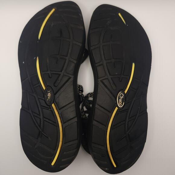 CHACO ZX/2 Dual Strap Classic Sandal in Boost Black‎ Women sz 7 Hiking Gorpcore - Picture 5 of 7
